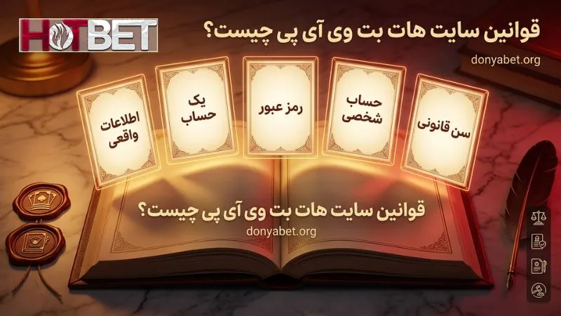 قوانین سایت هات بت وی آی پی چیست؟